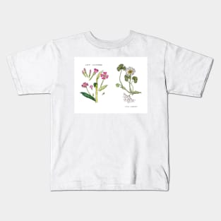 Flowering Pond Plants Kids T-Shirt